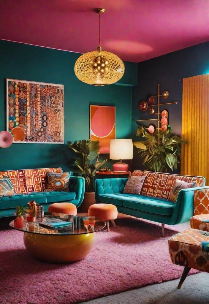13. Bold Retro Funk Style