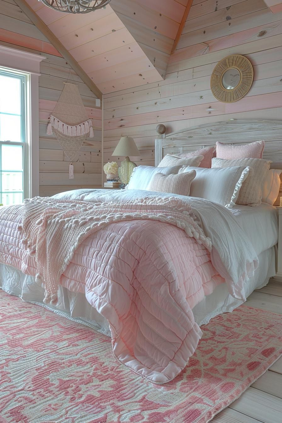 8. Blush Pink and Driftwood Charm