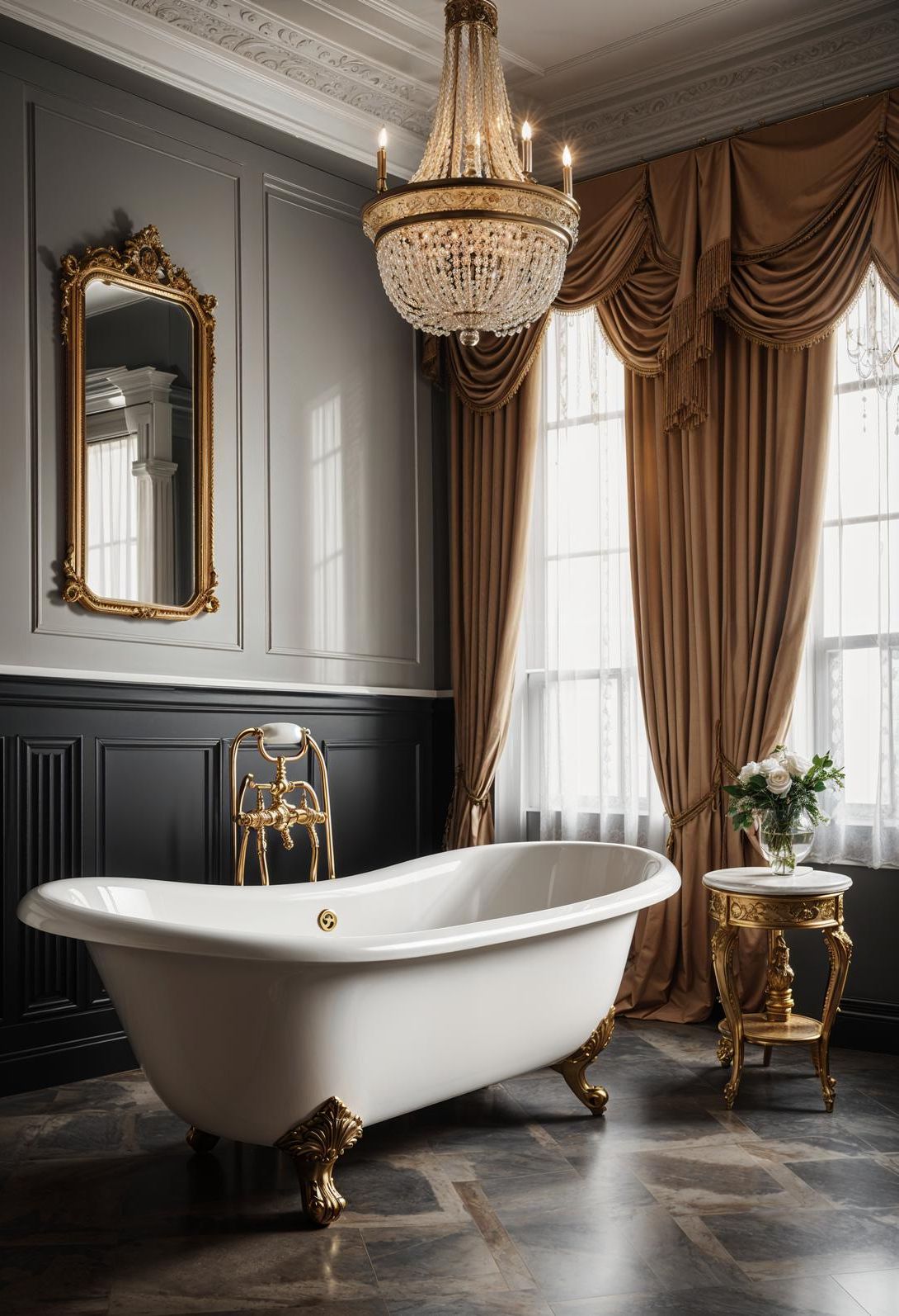 20. Victorian Bathroom Design Elegance - photo 2