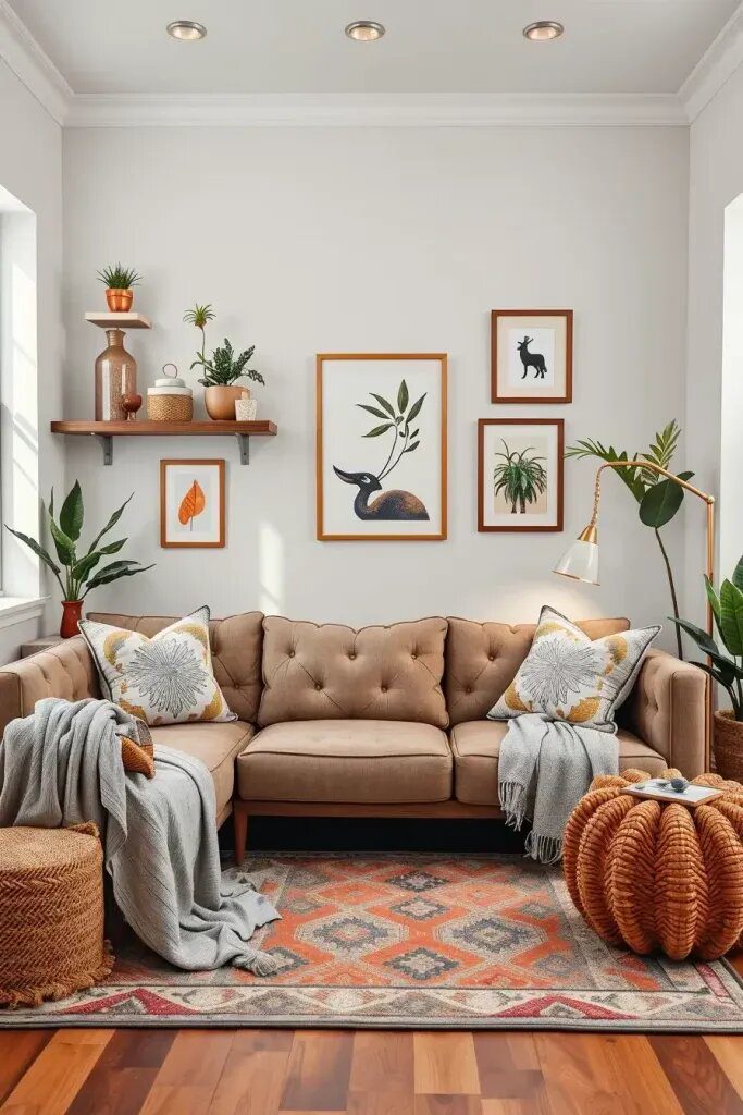 Final Details To Perfect A Small Living Room
