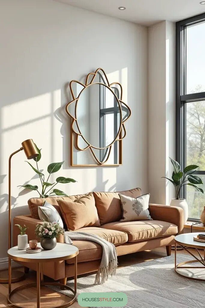 Make a Statement with a Bold Mirror