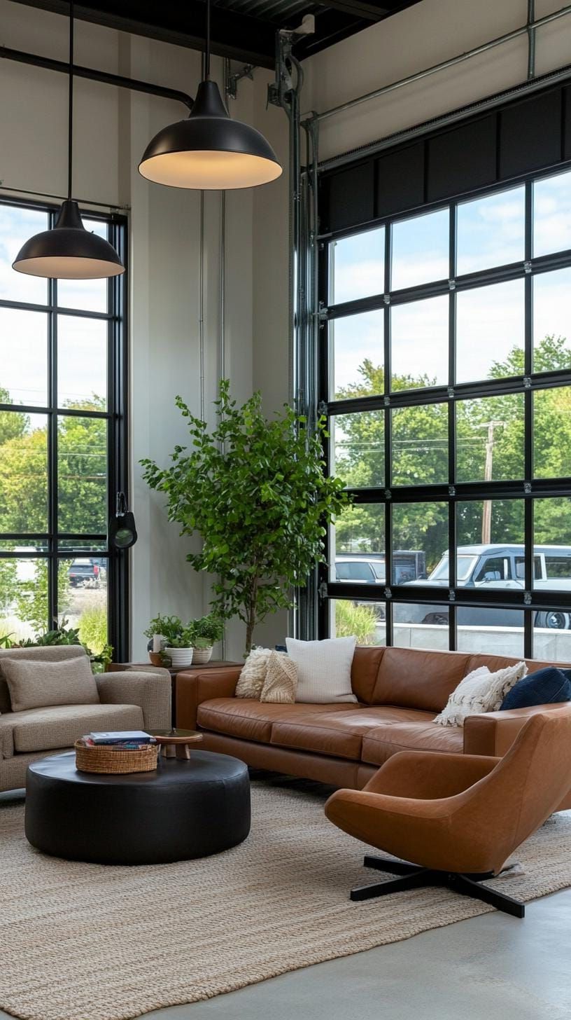10. Garage Doors as Tall Windows - photo 3