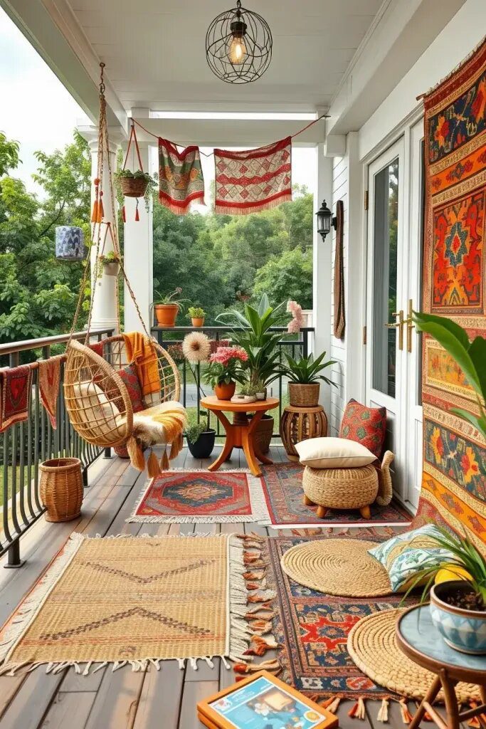 Ethnic Rugs and Rattan Floor Mats - photo 2
