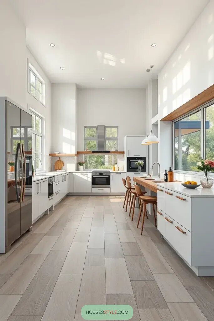 Neutral Flooring That Matches Your Kitchen - photo 2