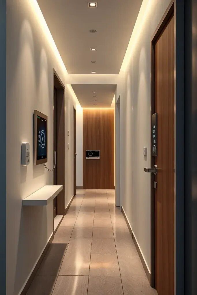 Smart Technology Ideas for a Modern Entryway