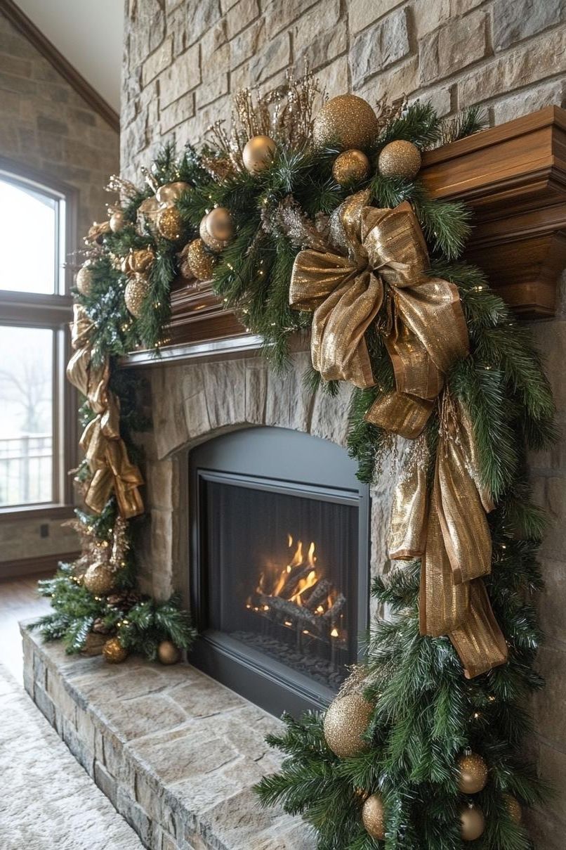 1. Elegant Christmas Mantle Styling Tips - photo 3
