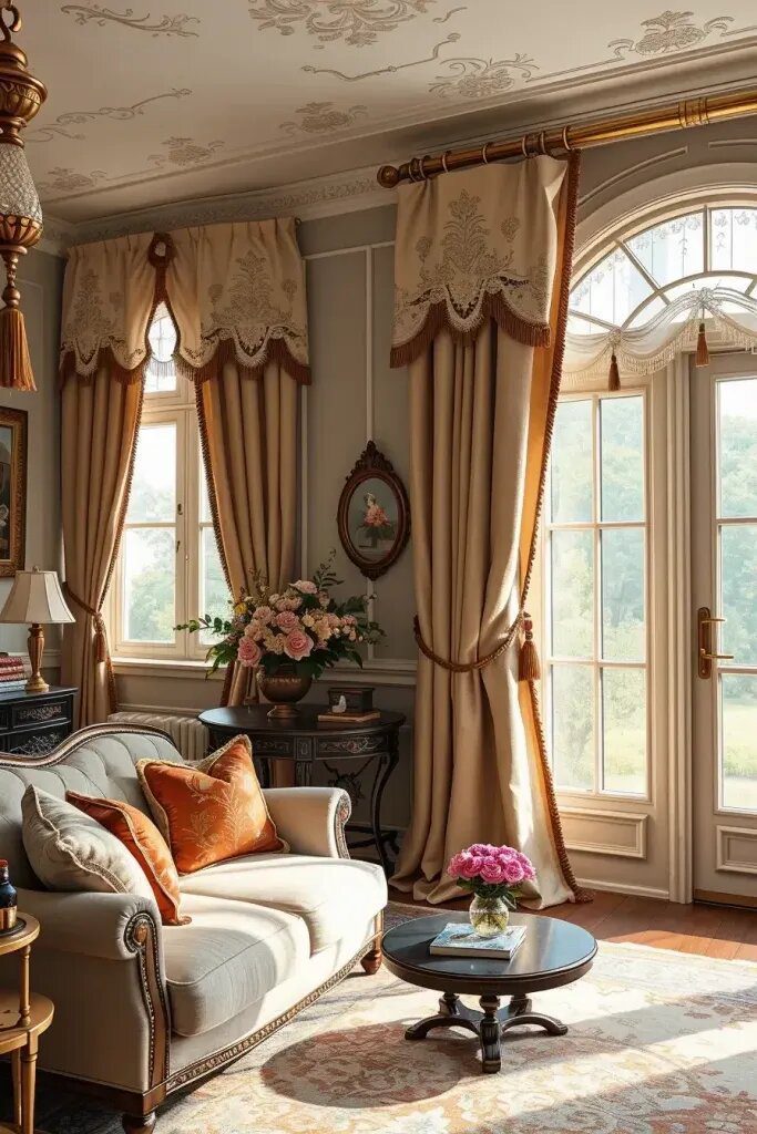 Vintage-Inspired Window Treatments for a Nostalgic Feel