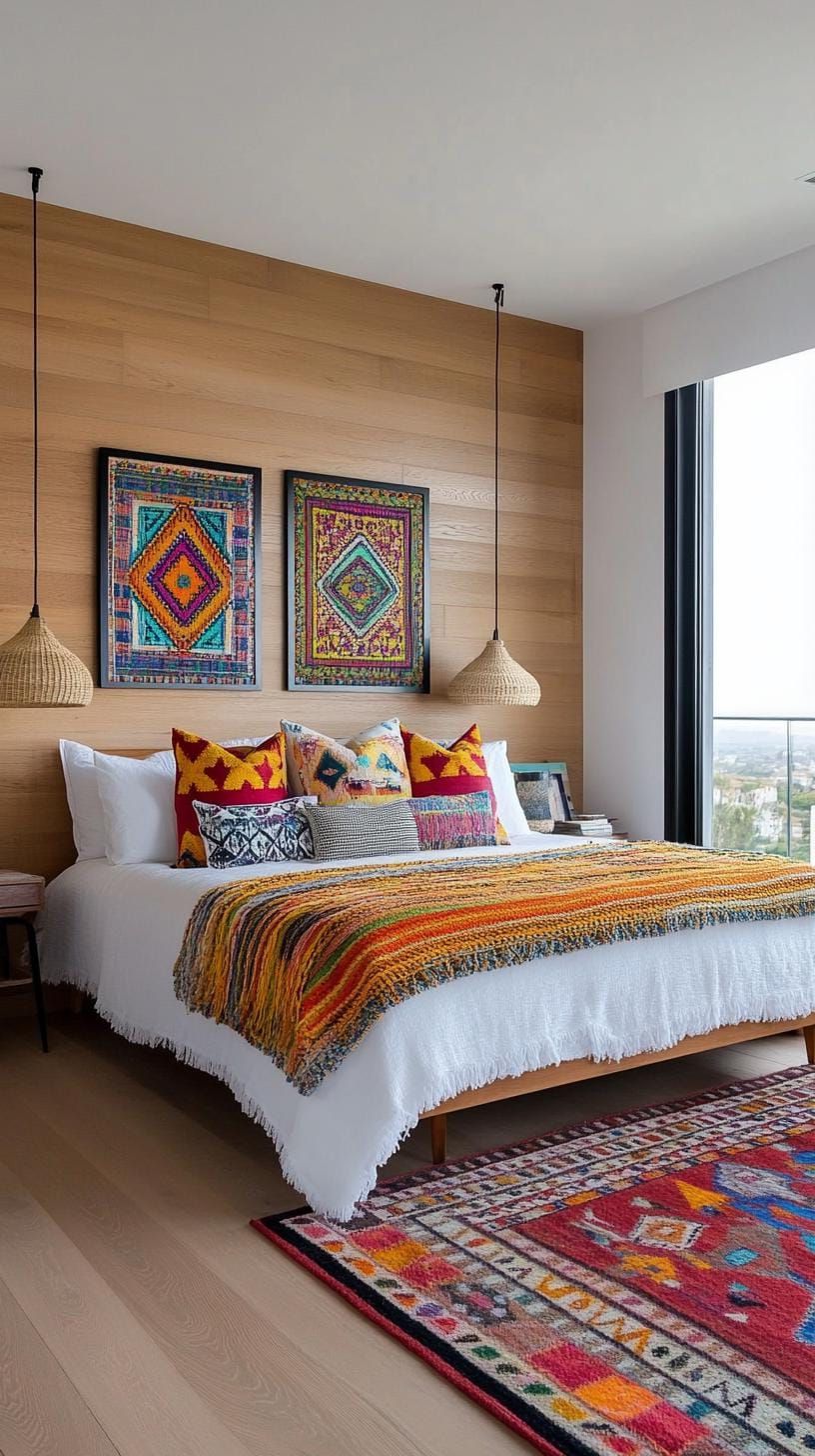 17. Eclectic Bedroom Style Mix - photo 3