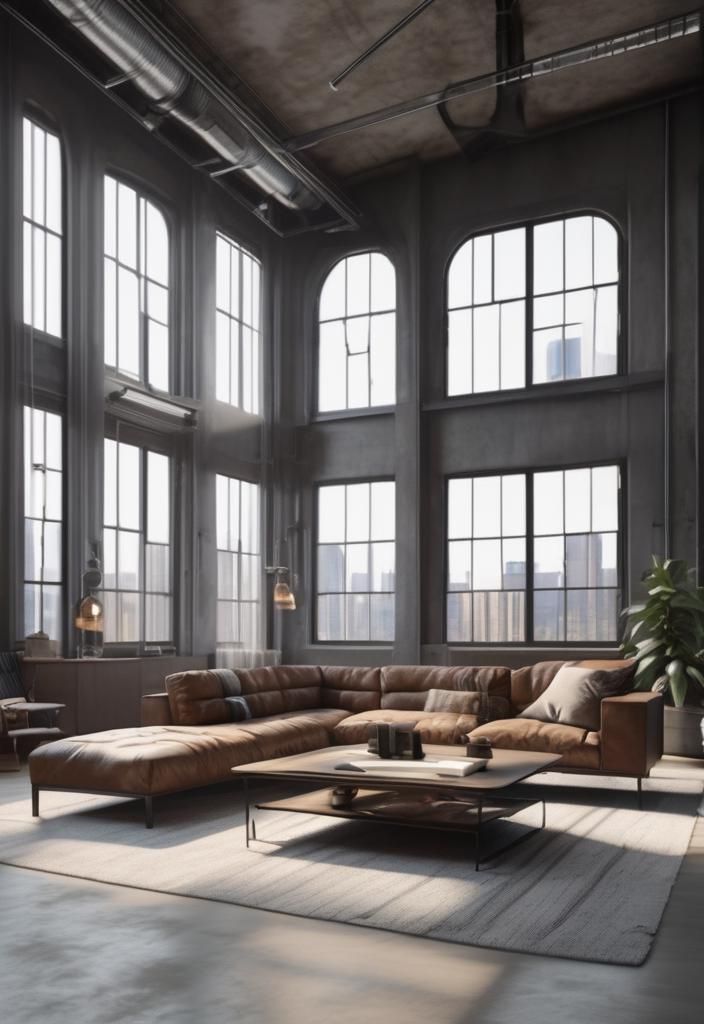 6. Urban Loft Decor