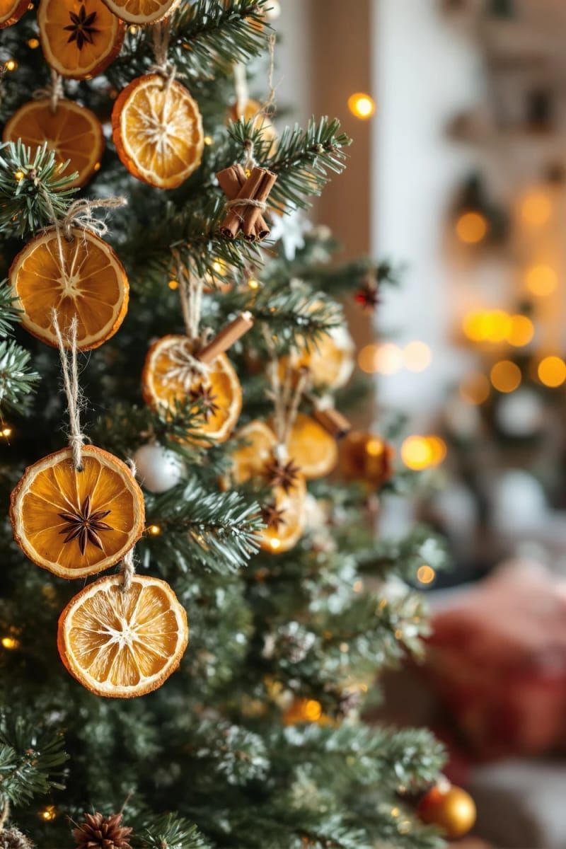 9. Dried Orange and Cinnamon Holiday Ornaments - photo 3