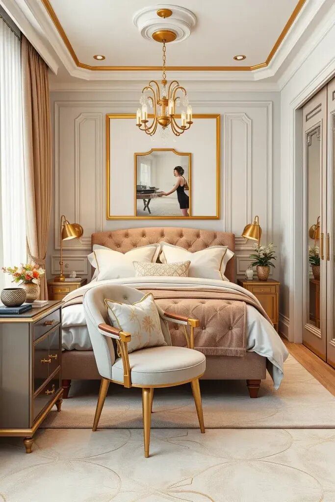For A Polished Touch Use Gold And Brass Finishes - photo 2
