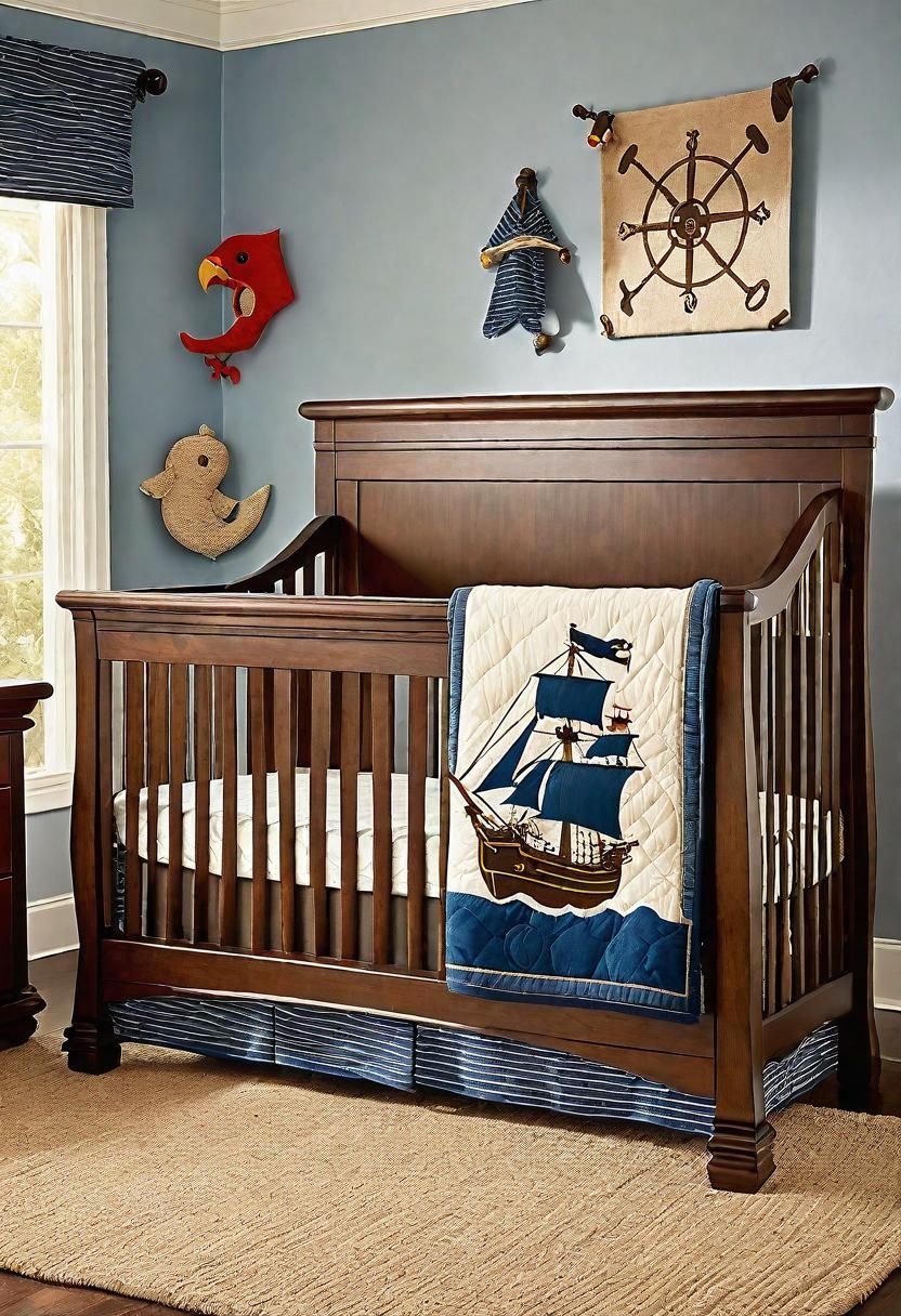 14. Pirate Cove Nursery Decorating Ideas