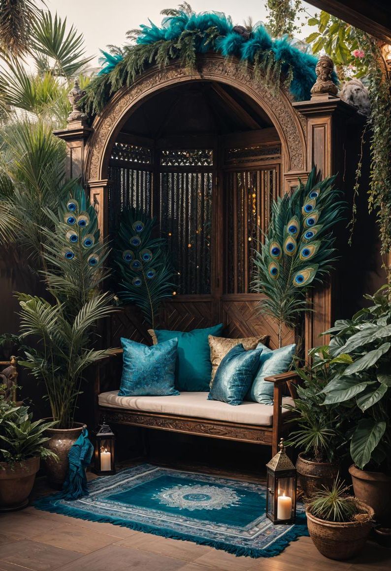 13. Building an Enchanting Boho Patio Retreat