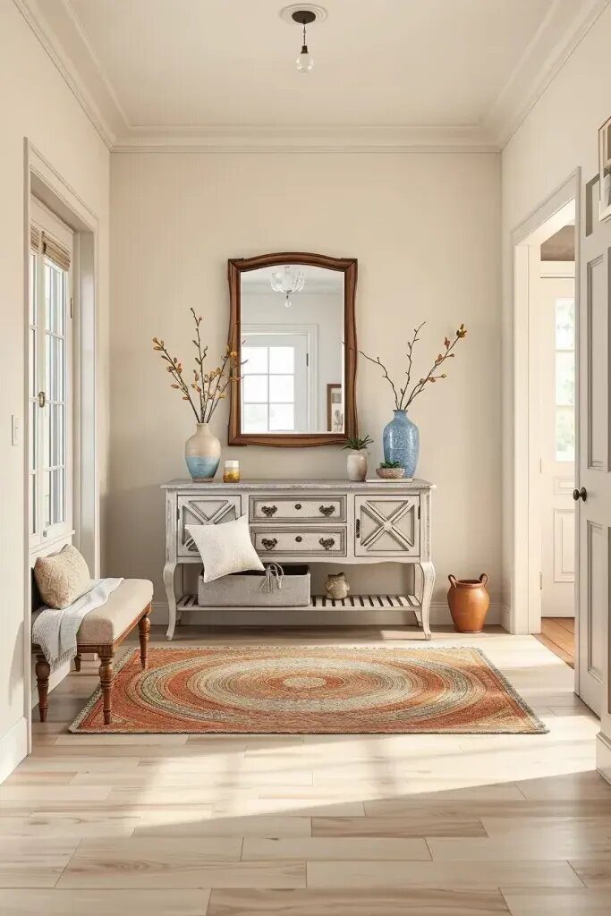 Serene Entryway Design With Neutral Color Palettes - photo 2