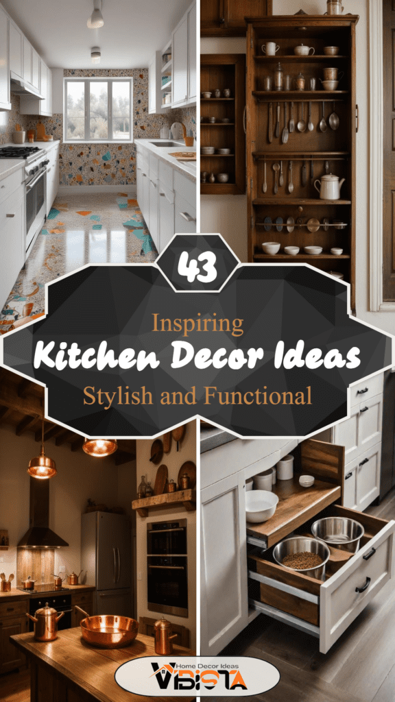 43 Inspiring Kitchen Decor Ideas: Stylish and Functional Accents
