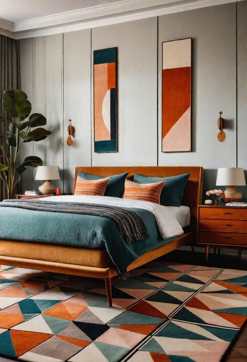 38. Modern Geometric Area Rug Ideas