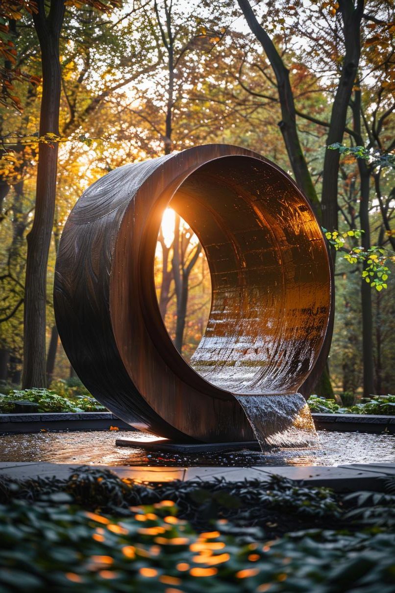 14. Circular Metal Sculpture Designs - photo 2