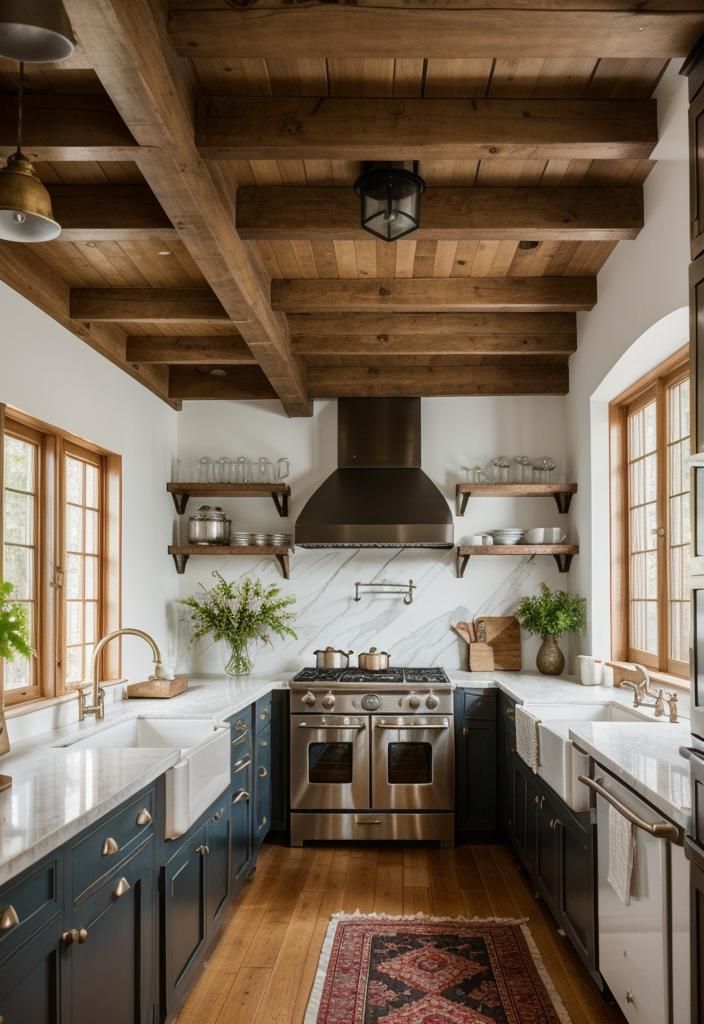 37. Classic Vintage Kitchen Style