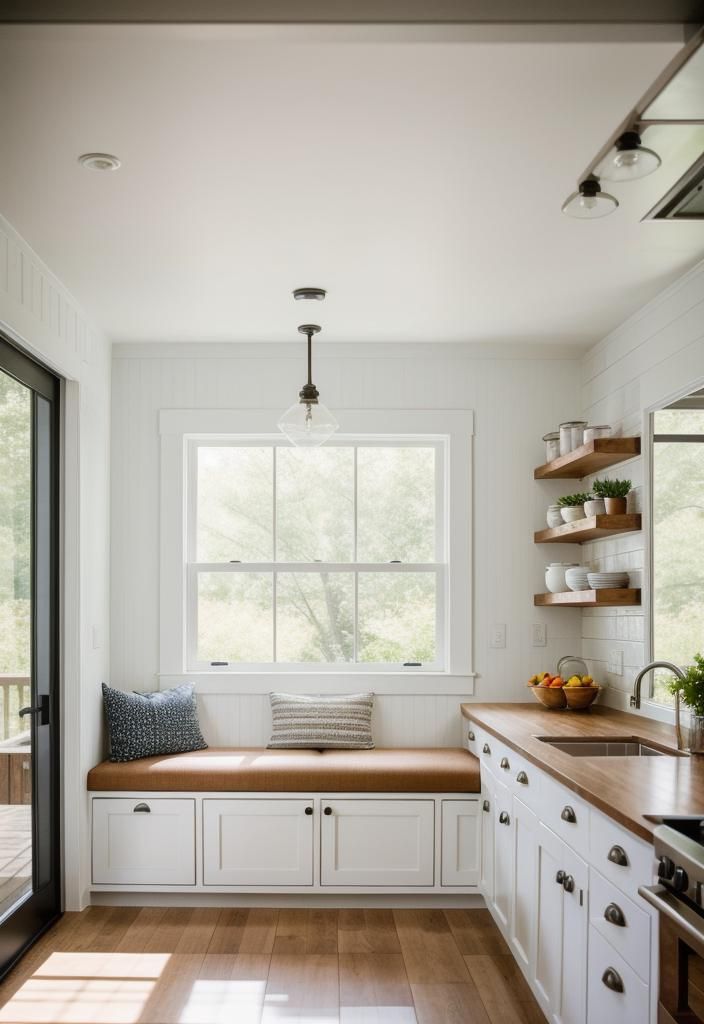 11. Cozy Bench Seating Nook Ideas