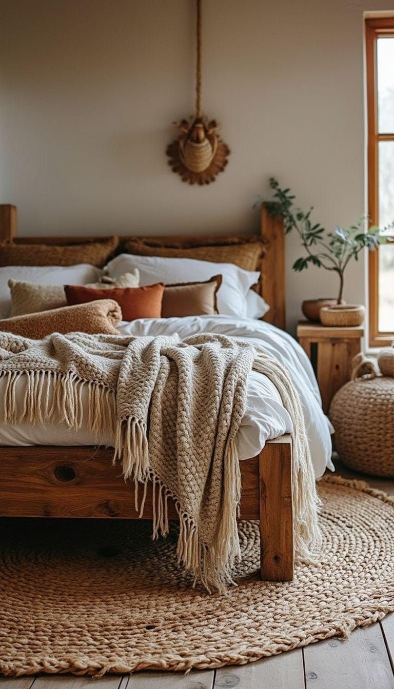 14. Lay Down Natural Jute Rugs