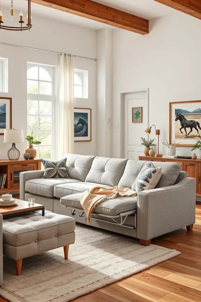 Guest Room Comfort with a Sleeper Sofa