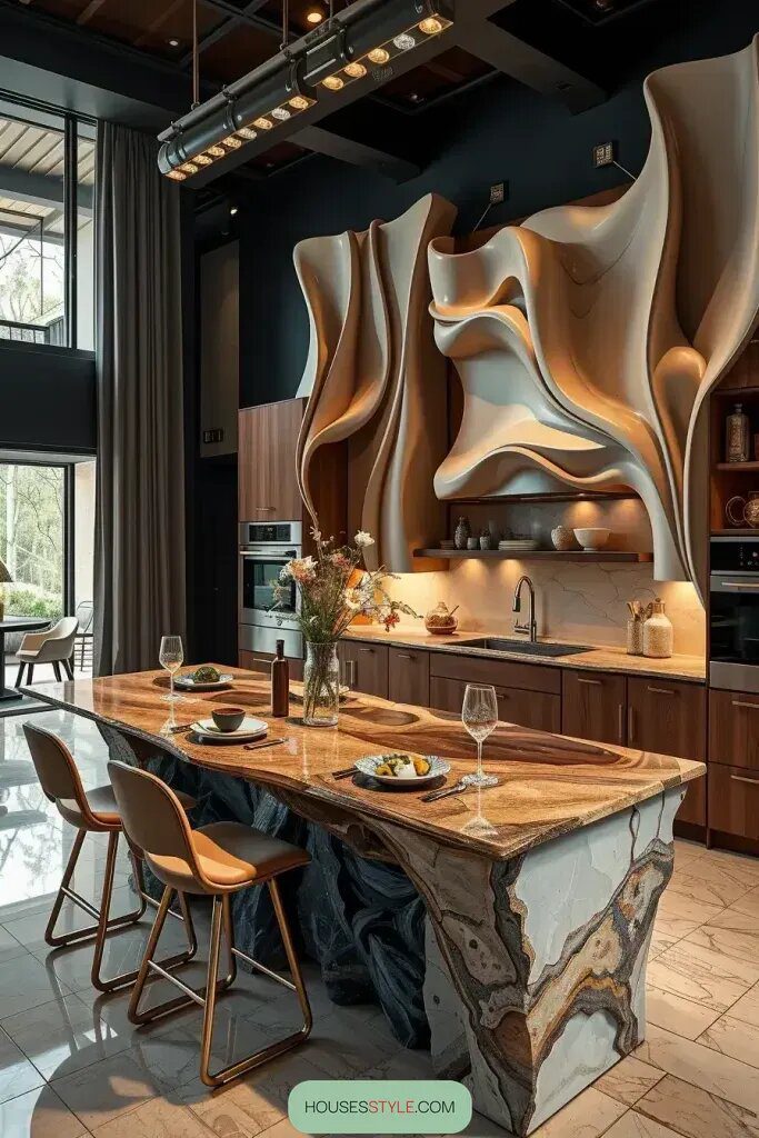 Turning Sculptural Ideas Into Kitchen Design