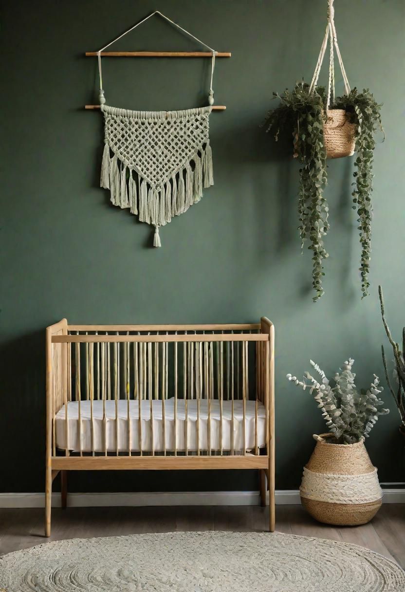 31. Macramé Wall Hangings in Sage Green - photo 2