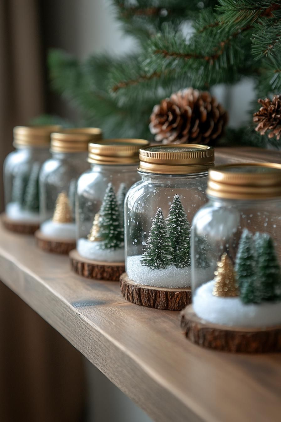 15. Mason Jar Snow Globe Ideas - photo 2