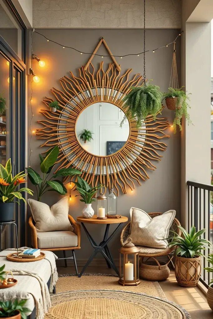 Boho Mirrors That Reflect Natural Light