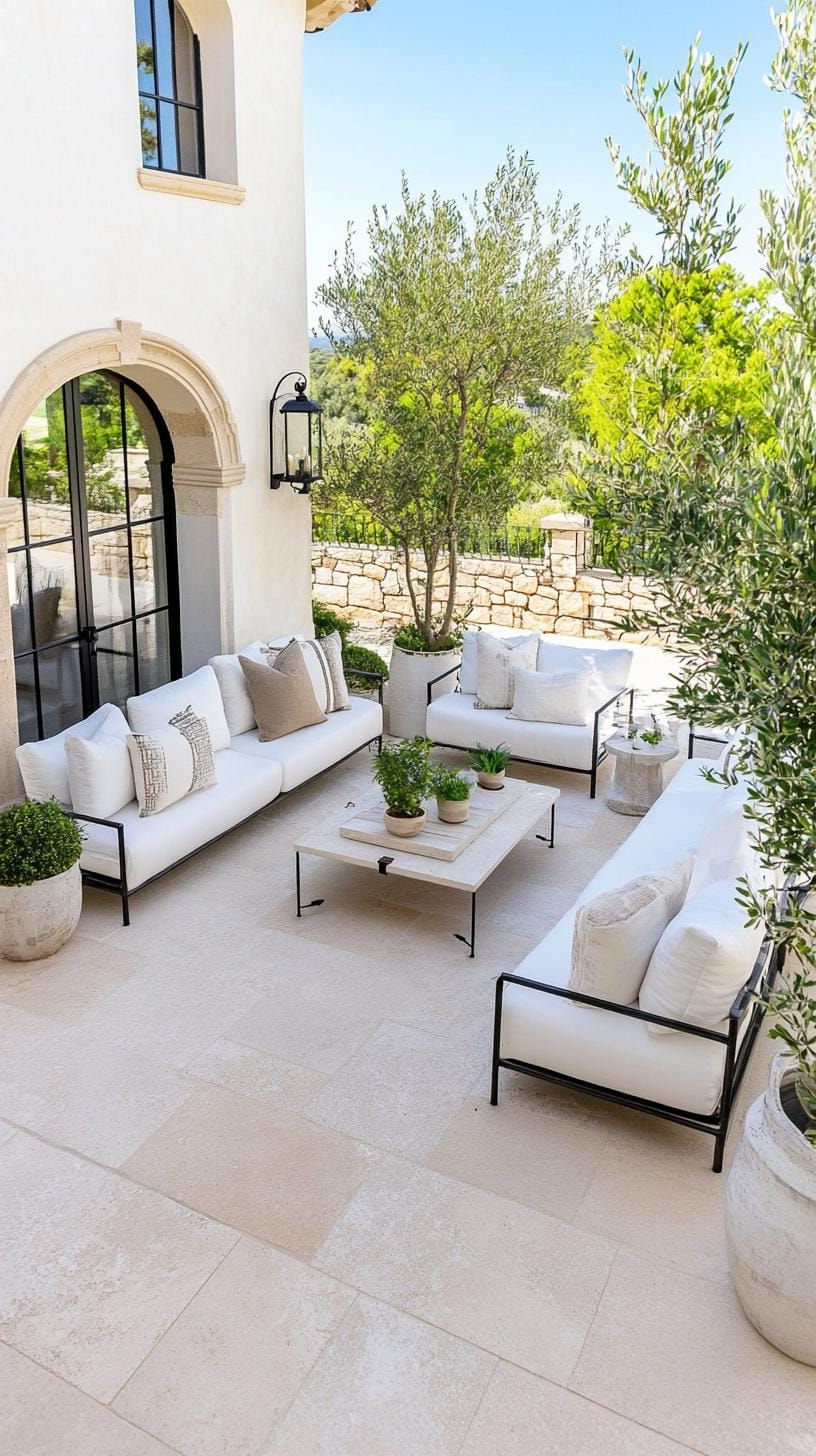 17. Simple Mediterranean-Style Backyard Decor - photo 2