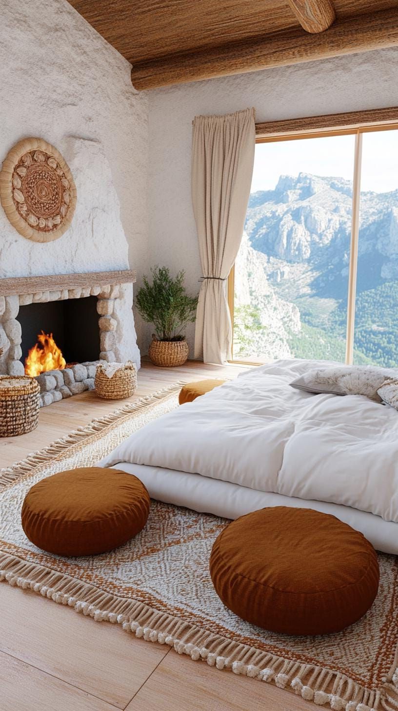 11. Scatter Floor Pillows In Earthy Tones - photo 3