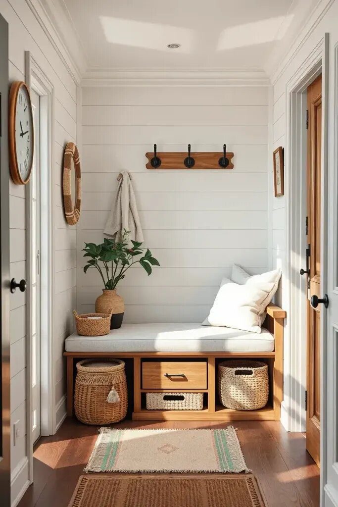 Stylish Storage Bench Ideas for Entryways