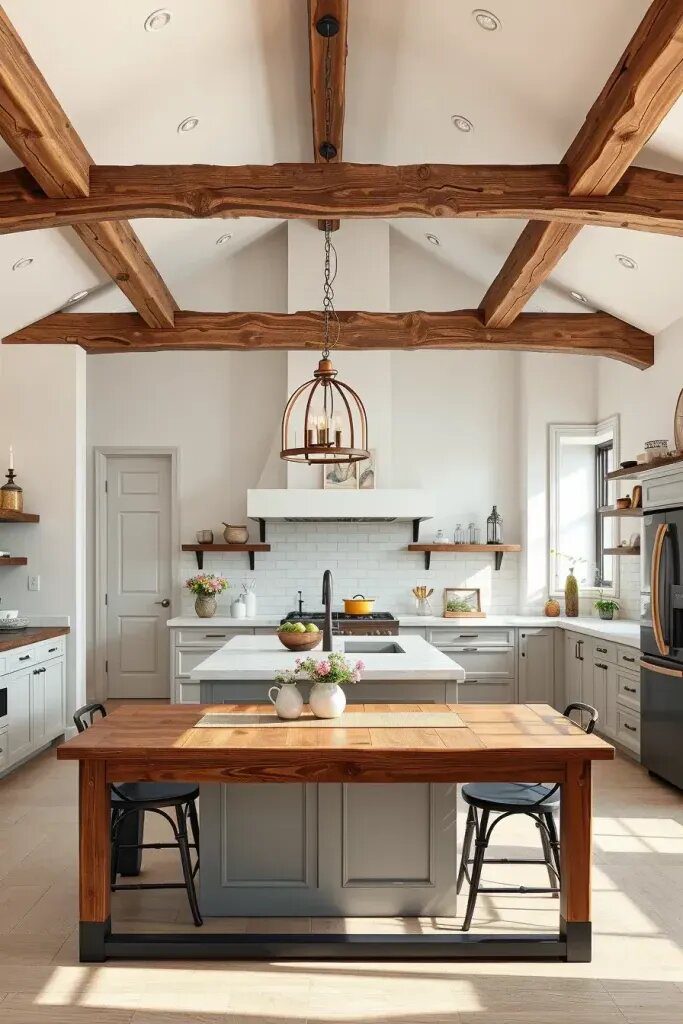Pairing Rustic Comfort With Contemporary Style