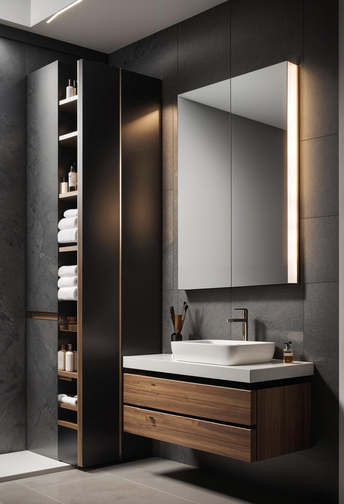 18. Hidden Storage Wall Solutions - photo 3