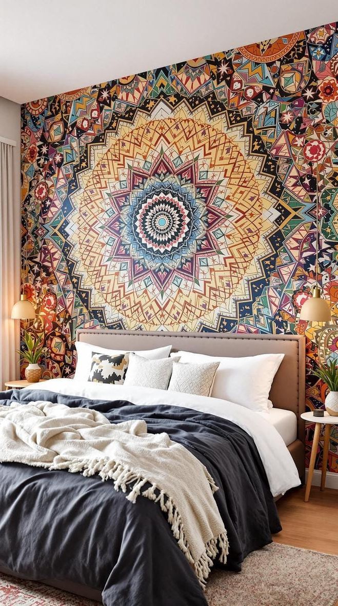 14. Statement Tapestry Wall Art