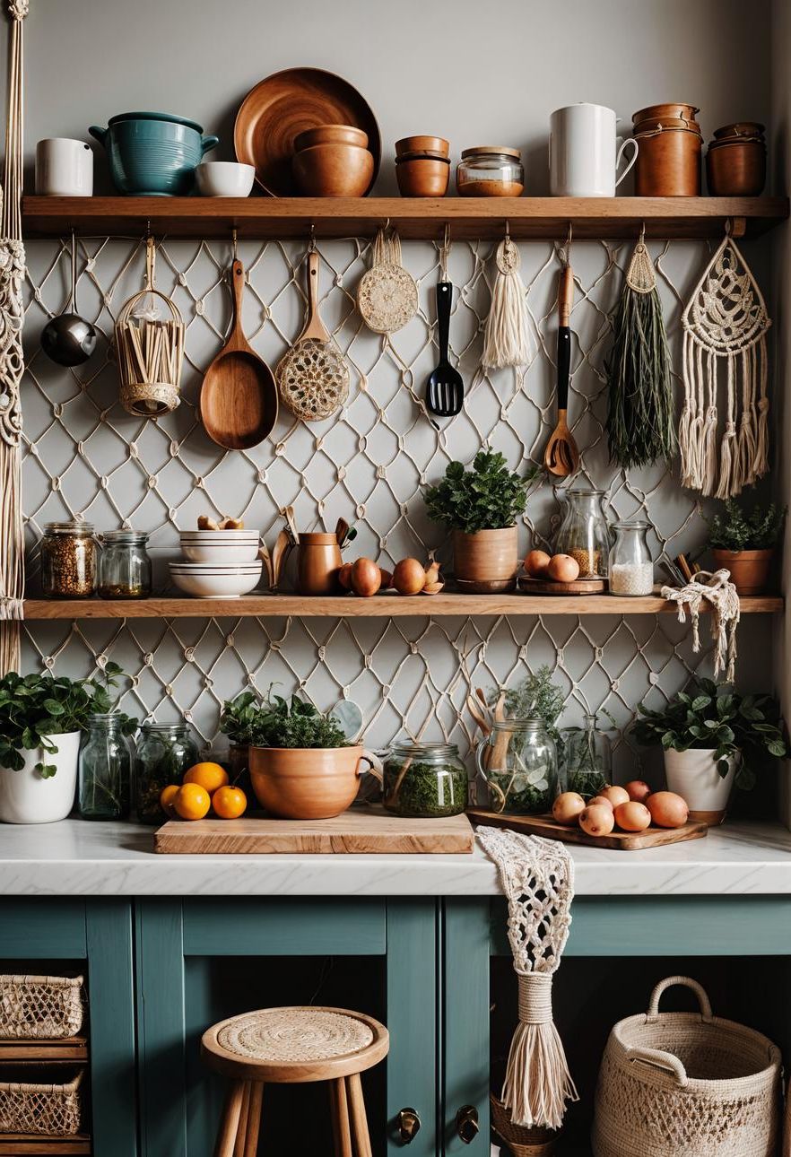 22. Boho Potting Bench With Mason Jars - photo 3