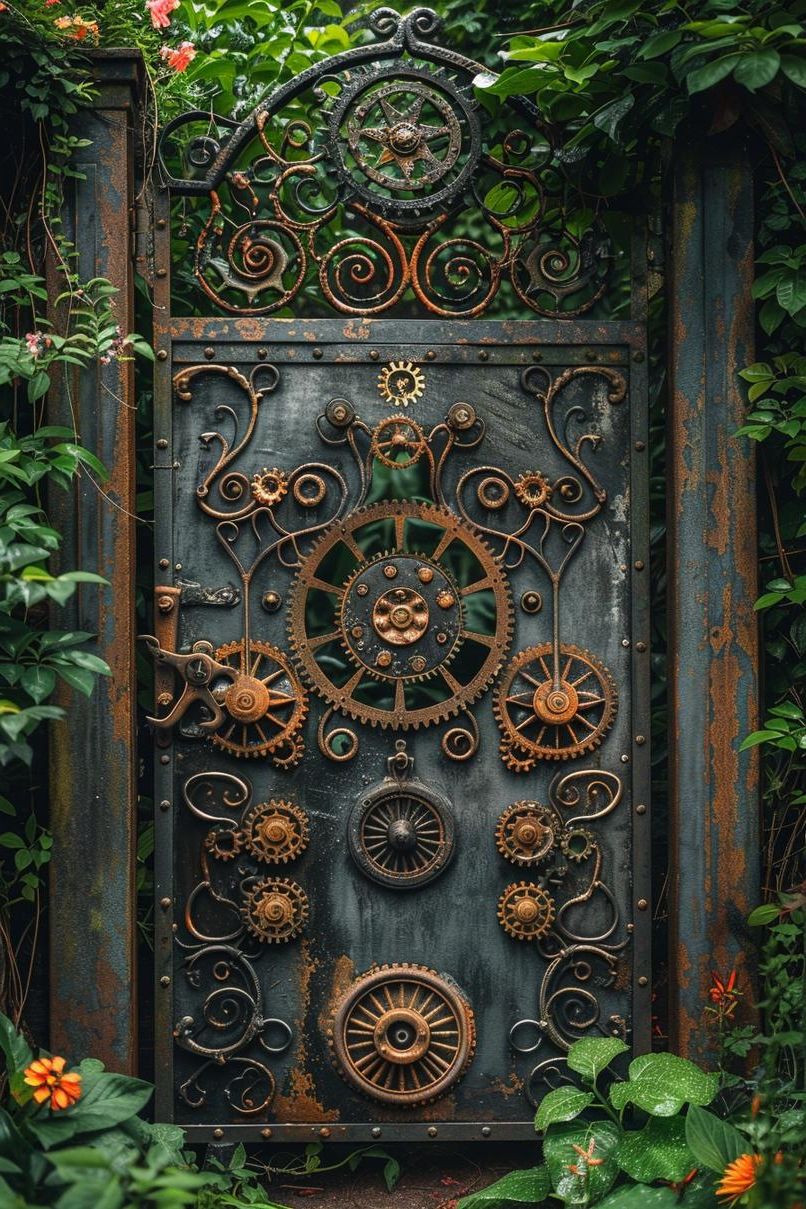 3. Steampunk Gear Wall Art - photo 3