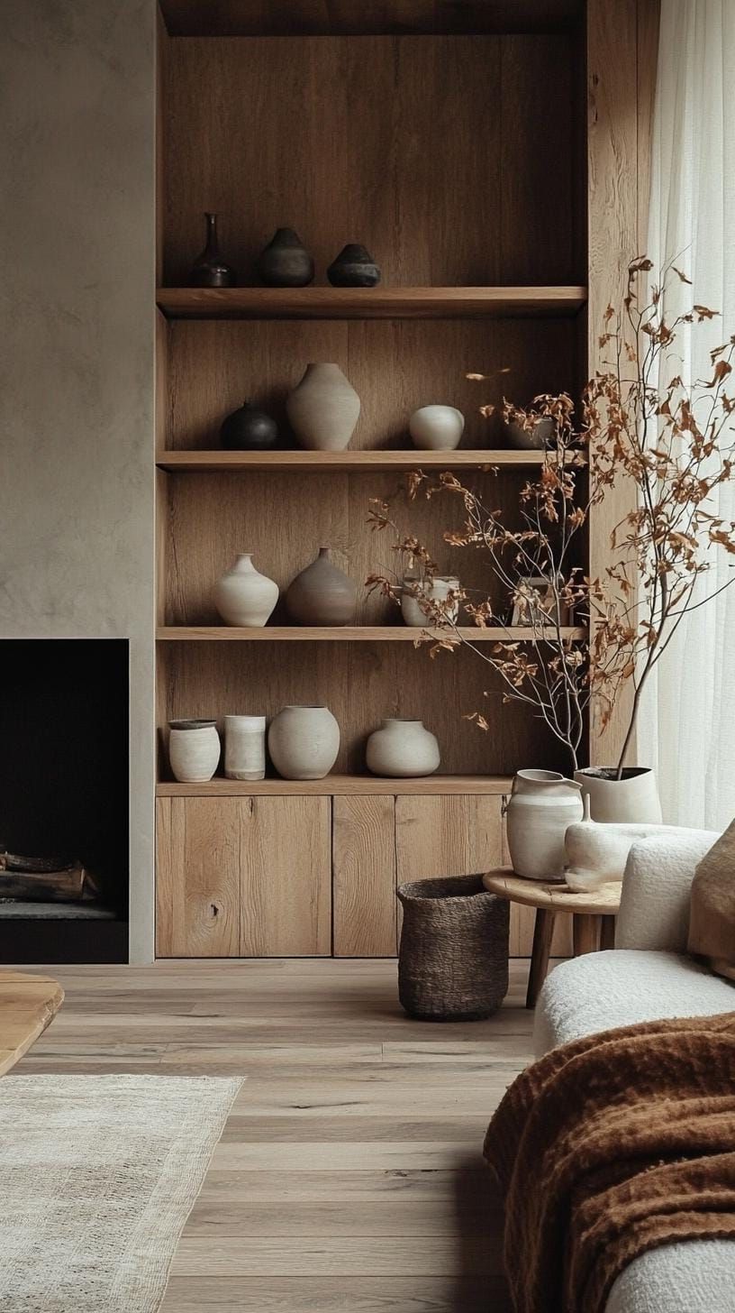 4. Open Shelves With Minimalist Ceramics - photo 3