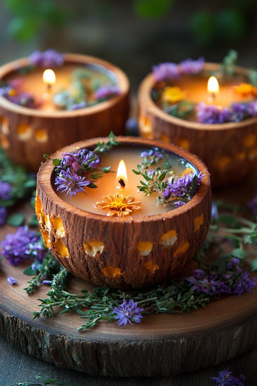 19. Soy Candles with Holiday Scents - photo 3