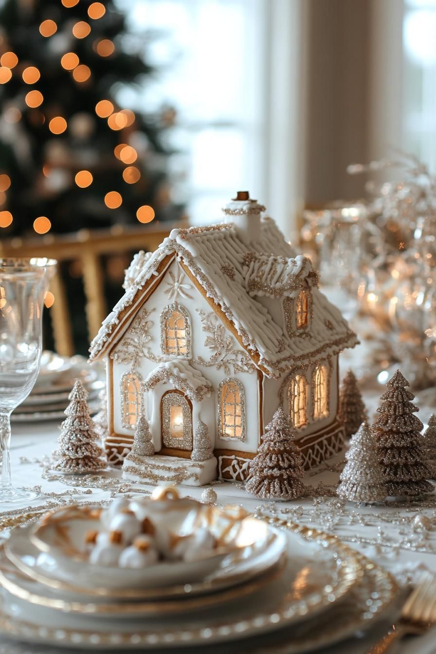 17. Building Winter Wonderland Gingerbread Homes - photo 2