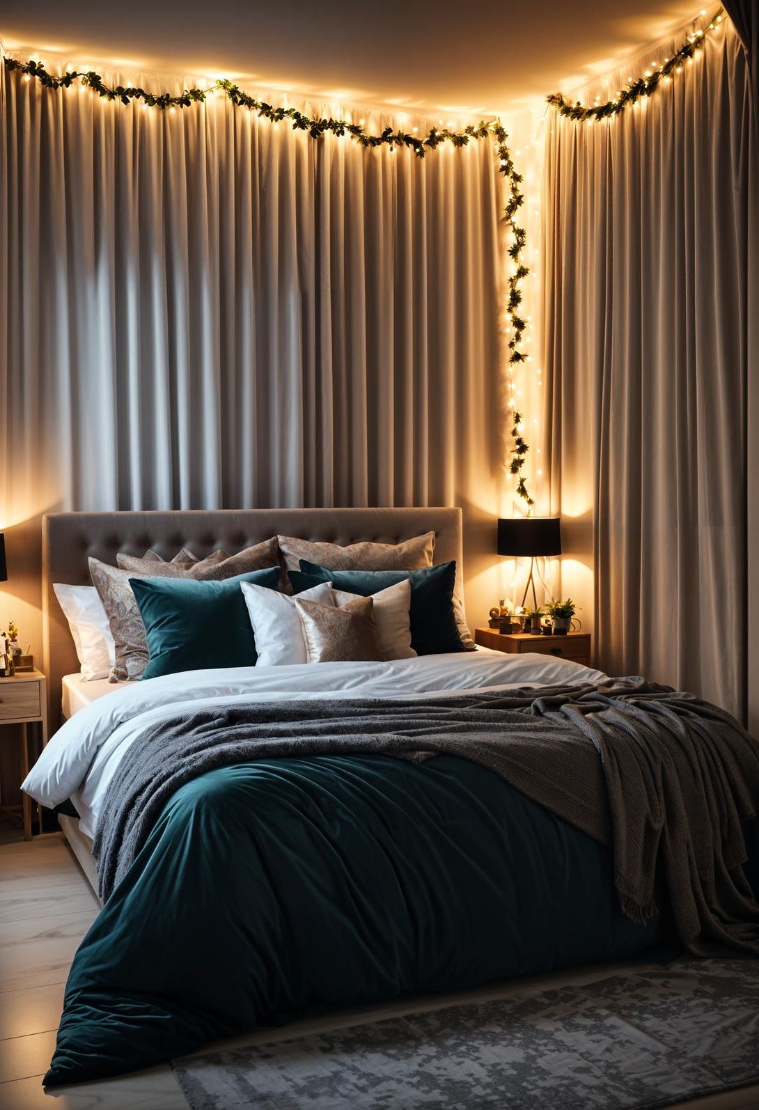 2. Festive Fairy Light Decor Inspiration