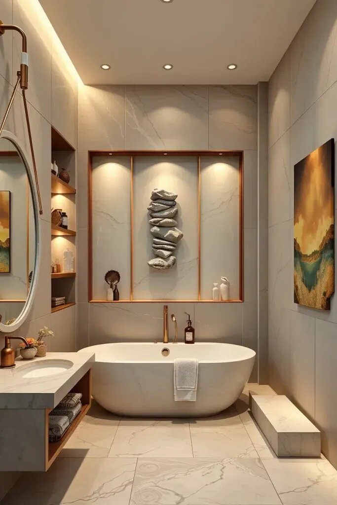 Peaceful Wall Art and Stone Sculpture Ideas - photo 2