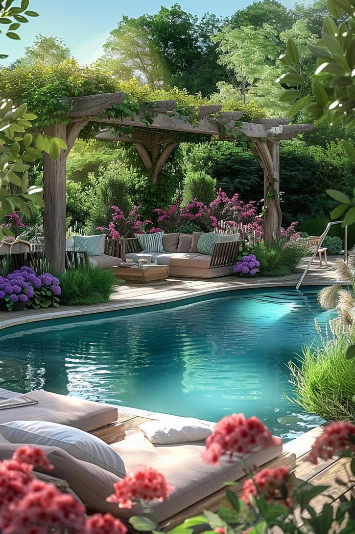 14. Vine-Covered Trellis Design Ideas