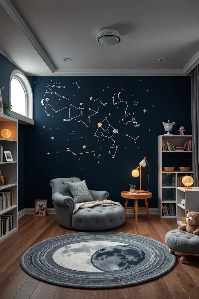 Glow-in-the-Dark Constellation Wall Art