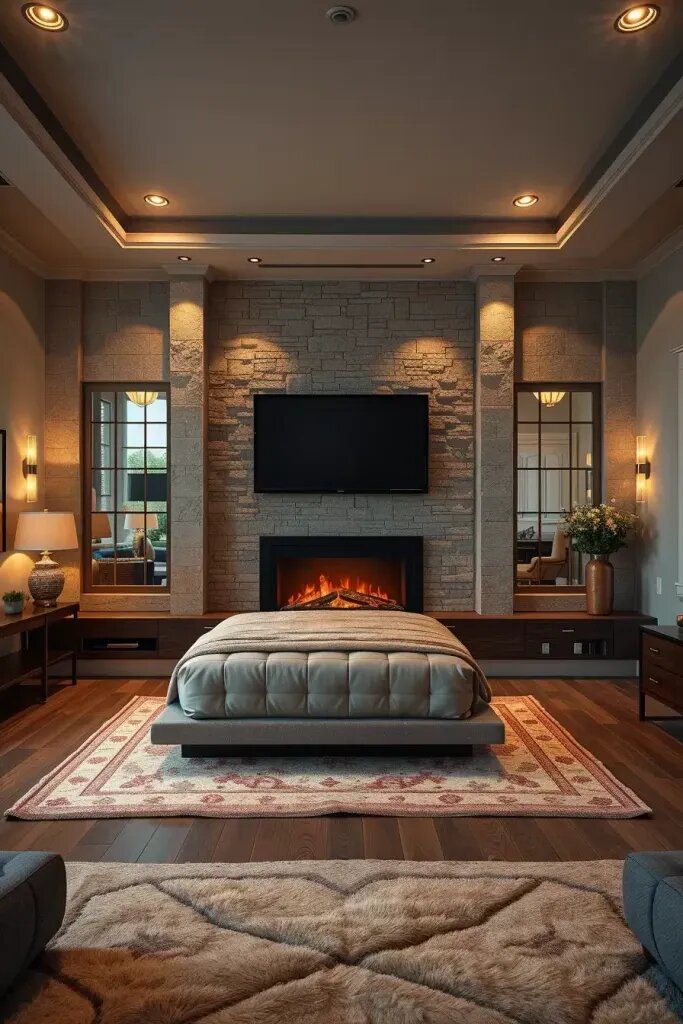 Master Bedrooms Featuring Cozy Fireplaces - photo 2