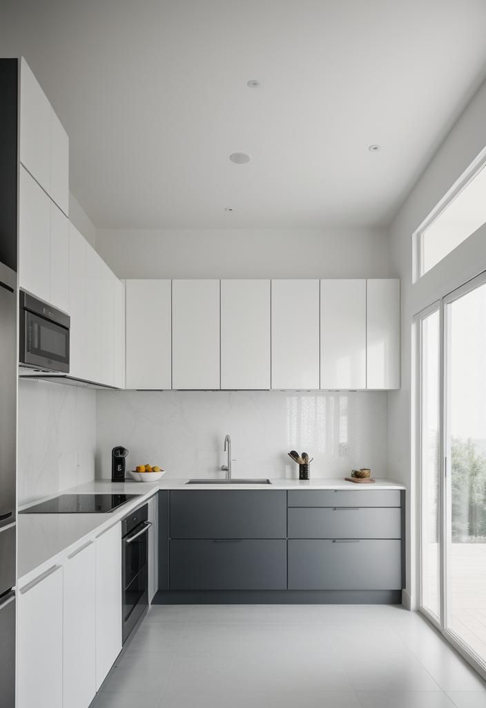 5. Sleek Minimalist Kitchen Designs