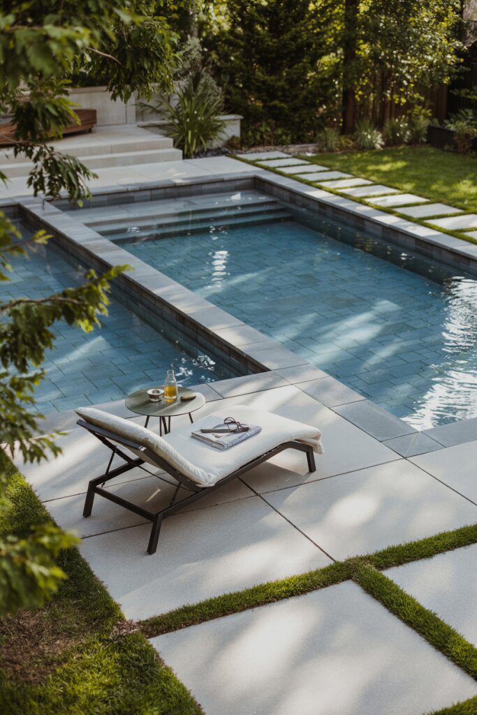 1. Chic and Sophisticated Inground Oasis