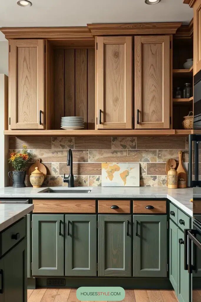 Simple Cabinetry for Understated Rustic Charm