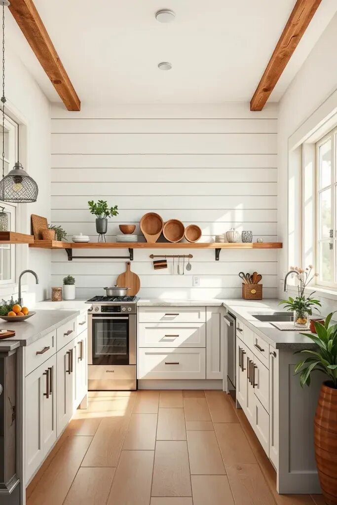 Shiplap Walls for Extra Texture and Warmth