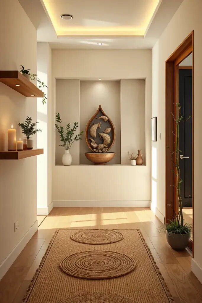 Serene Zen-Inspired Hallway Design Ideas - photo 3